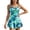 Green, variant on Swim Dress One Piece Bathing Suit Skirted Swimsuits for Women Ruched Retro Swimwear