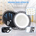 thumbnail image 4 of Luz LED de gran altura YANYCN, 150 W, 21000 lm, IP66, enchufe de 120 V, 4 of 6
