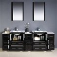 thumbnail image 5 of Fresca FVN62-72-UNS Espresso Torino 84" Free Standing Double Vanity Set, 5 of 5