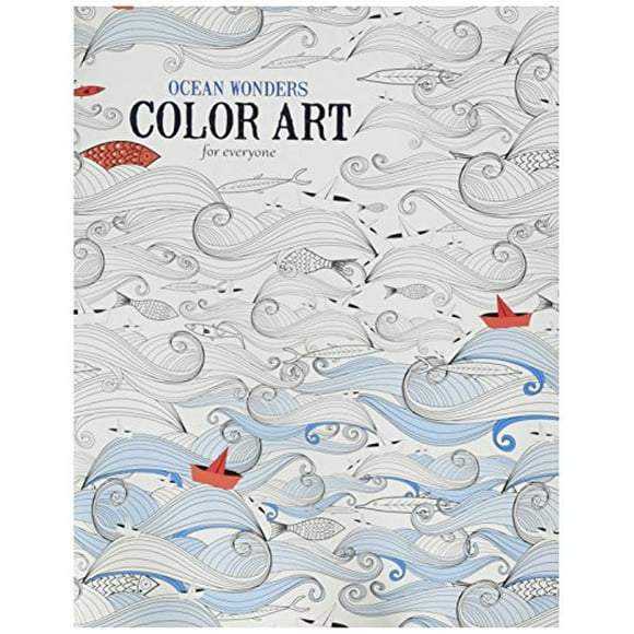 LEISURE ARTS-Ocean Wonders Color Art