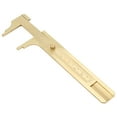 thumbnail image 1 of Mini Calibrador Vernier De Alta Precisión, Calibrador De Doble Escala, Calibrador Deslizante De Latón Portátil, Regla De Calibre, Herramienta De Medición, 1 of 6