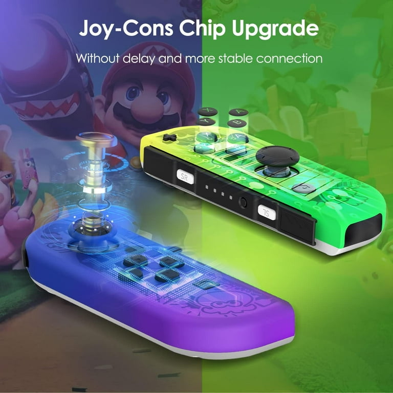 Nintendo Switch Controller,Wireless Controllers Joy cons Joy-Pad Joystick-  Splatoon 3 Special Edition