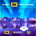 thumbnail image 3 of Compatible con Bluetooth 4.0 Smart TV Box H96Max M1 Safe Tvbox Media Player Set, 3 of 9