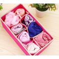 thumbnail image 1 of Honganda 6/7/8/24 Cells Underwear Bra Storage Box Foldable Fabric Organizer, 1 of 2