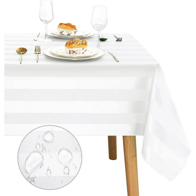 Clear PVC Tablecloth ;x; Oil-Proof Transparent Vinyl Table Cloth Rectangle Table Wipe Clean for Easy Maintenance Table Cover for Dining Picnic Camping Outdoor