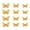 Gold-2B-home supplies, variant on LEFTHIGH Home Gold Butterfly Wall Stickers 12pcs Birthday Party Celebration Removable Metallic Laminated Paper 14x13cm Kids Room Decor Funny Gifts