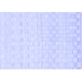 thumbnail image 1 of Ahgly Company Indoor Rectangle Solid Blue Modern Area Rugs, 7' x 9', 1 of 4