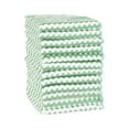 thumbnail image 1 of Pa?o de limpieza de microfibra REGALWOVEN, paquete de 12, trapos altamente absorbentes sin pelusa, toallas de limpieza reutilizables y lavables, verde 12" x 12", 1 of 1