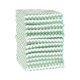 thumbnail image 1 of Pa?o de limpieza de microfibra REGALWOVEN, paquete de 12, trapos altamente absorbentes sin pelusa, toallas de limpieza reutilizables y lavables, verde 12" x 12", 1 of 1