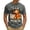 Dark Gray, variant on Punch the Monkey Men's Waffle Knit Graphic T-Shirt, Cute Monkey & Gorilla Plushie Short Sleeve Tee, Lightweight Breathable Casual Summer Top S-3XL
