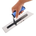 thumbnail image 4 of 4mm Square Notch Trowel, Notch Plastering Trowel Troweling Smoothing Polishing Stainless Steel Rustproof  for Cement Concrete Masonry Tile Installation, 4 of 7