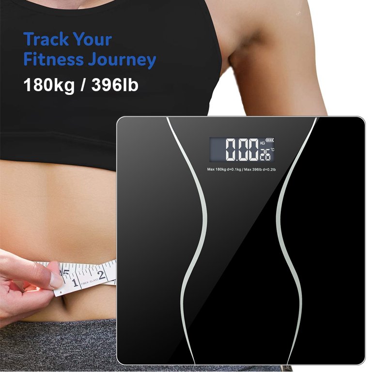 Korescale Bathroom Scale for Weight - Digital Bathroom Scale Tracks BMI,  Human Body Weight, Muscle Mass, and More 