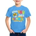 thumbnail image 3 of Gzbliryd Graphic T-Shirt Letter Print T Shirt Top Summer T Shirts for Teens Summer Clothes for Teens (Sky Blue,5-6 Years), 3 of 3