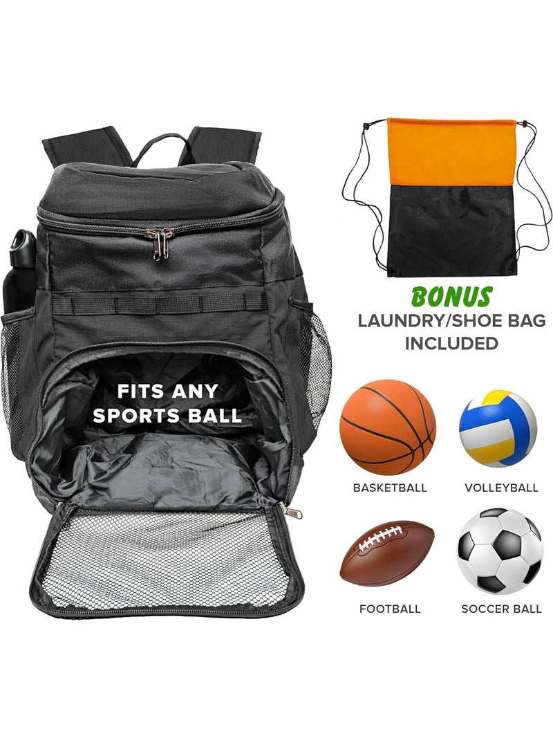 Xelfly Sports Equipment Backpack for Basketball, Soccer