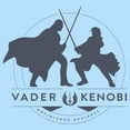 thumbnail image 2 of Men's Star Wars: Obi-Wan Kenobi Vader Kenobi Unfinished Business  Graphic Tee Light Blue / Unfnished Small, 2 of 4