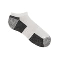 thumbnail image 3 of Gildan Men's Ultra Cotton No Show Socks White, 3 Pack, 3 of 4