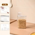 thumbnail image 2 of Airtight Food Storage Containers for Cereal, Pasta & Snacks - BPA-Free Plastic Kitchen Canisters with Locking Lid, Pantry Organization Essentials for Freshness & Space Saving, 2 of 5