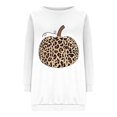 thumbnail image 4 of 2023 Chandail à Capuchon Surdimensionné pour Femmes Mode Décontractée Manches Longues Col Rond Imprimé Chandail pour Dames Hauts Blouse Costumes d'Halloween/Noël Rabais de 50 % Liquidation, 4 of 4