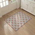 thumbnail image 3 of ODIKA Lattice Symmetrical Tiny Sprigs Dainty Delicate Ribbon Coquette Refined for Entryway, Kitchen, Mudroom, Stain Resistant Flatwoven, 3 of 7