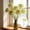 Green, variant on Realistic Artificial Lotus Flower Stems, Single Stem Fake Lotus Blooms for Spring Summer Home Garden Decor