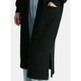 thumbnail image 3 of No Boundaries Ribbed Open Front Duster, Women’s, 3 of 4