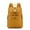 Mustard, variant on Angela Women Backpack, Handbag Purse For Travel and School Daypack Bag by Mia K - Olive Green