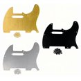 thumbnail image 2 of LOOKSEVEN Aluminium 8 Hole Tele Style Guitar Pickguard Scratch Plate For Fender Telecaster-Gold, 2 of 4