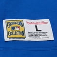 thumbnail image 6 of Men's Mitchell & Ness Hank Aaron Royal Atlanta Braves Legends Collection Vintage Logo T-Shirt, 6 of 6