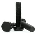 thumbnail image 3 of 20pcs Black Nylon Outer Hexagon Bolt M6x12mm, 3 of 5