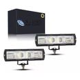 thumbnail image 1 of Faros Auxiliares Barras Lupa Bicolor Beam Para Moto Autos, 1 of 5