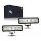 thumbnail image 1 of Faros Auxiliares Barras Lupa Bicolor Beam Para Moto Autos, 1 of 5