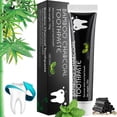 thumbnail image 1 of Toothpaste Activated Carbon Natural Teeth Whitening Black Toothpaste White Teeth Bamboo Charcoal Toothpaste105 G, 1 of 3
