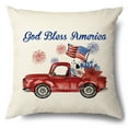 thumbnail image 6 of 4th of July PALIFEUR Pillow Covers, Patriots Pillow Cover 18 x 18 Inch, Indeoendence Day Throw Pillow Covers for Sofa Bedroom Coffice, Gnome Decorative Pillow Case, 6 of 6