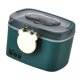 thumbnail image 1 of Caja de pastillas portátil de 2 niveles, contenedor organizador de plástico transparente para el hogar, artículos diversos para el hogar, cajas vacías Verde Gloria Contenedores de primeros auxilios, 1 of 9