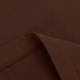 thumbnail image 6 of WULMLEO Linen Pants Women Spring Summer Dressy Casual High Waisted Drawstring Pant Cotton Straight Leg Lounge Trousers Coffee XL, 6 of 7