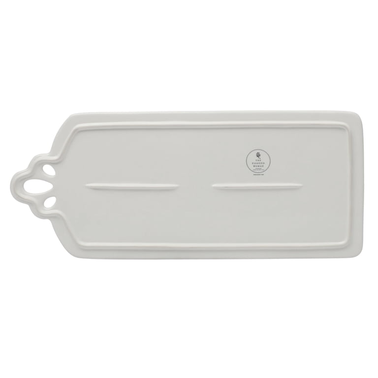 The Pioneer Woman Vintage Lace Stoneware Serving Board, Linen