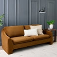 thumbnail image 3 of Better Homes & Gardens Emerson Sofa, Ochre Velvet, 3 of 10