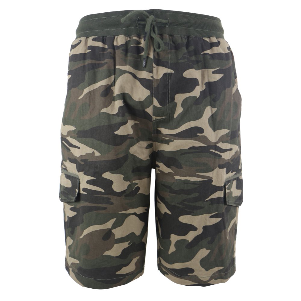 elastic waist cargo shorts womens