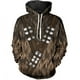 thumbnail image 1 of Star Wars Chewbacca Warrior Chewie Cosplay sudaderas con capucha chaquetas Jersey con capucha sudadera adolescente adulto ropa deportiva abrigo Top, 1 of 3