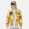 thumbnail image 3 of Xecao Honey Bee for Sun Shirt-A lightweight, hoodie-style long-sleeve UV protection garment designed for other outdoor activities., 3 of 9