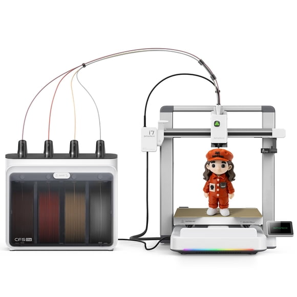 Impresora 3D SPARKX i7 multicolor con WiFi y cámara con IA, 26 cm