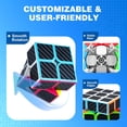 thumbnail image 2 of Set Speed Cube AuntyFey, paquete de 5 unidades, 2 x 2, 3 x 3, 4 x 4, 5 x 5, Pyraminx, 2 of 7