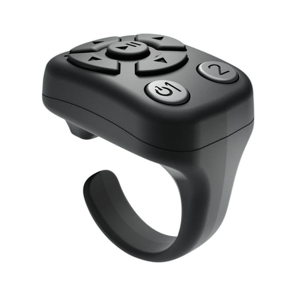 COFEST Electronics Gadgets,Remote Control Bluetooth Short Video Photo E-book Selfie Brush Like Page Turning Ring,Black,
