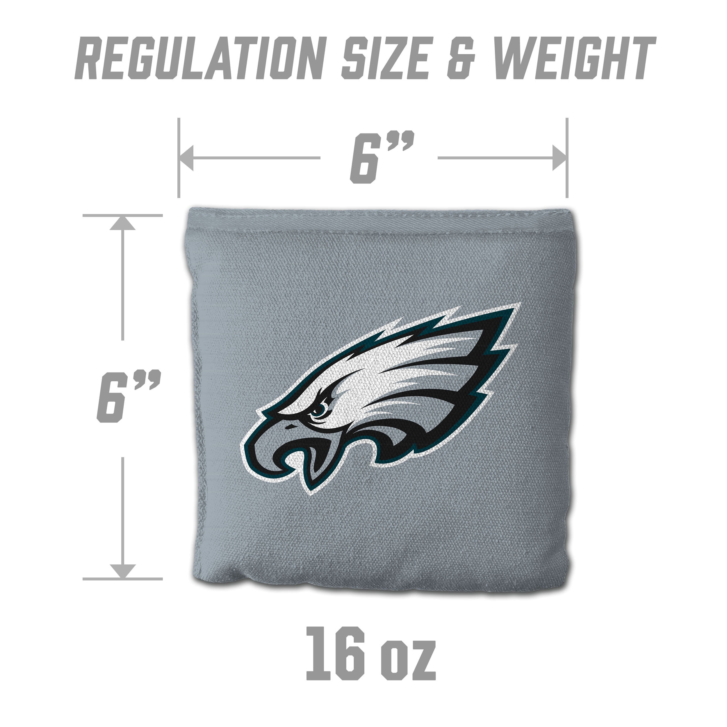 Philadelphia Eagles 8pk Licensed Cornhole Bags