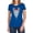 Royal, variant on Big Bang Theory Pixelated Tux Women's T Shirt, Charcoal, 2X-Large