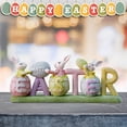 thumbnail image 1 of LSLJS Easter Eggs Bunny Gift Cute Rabbit Decoration Ornaments Children's Room Desktop, Easter Table Decorations, 1 of 9