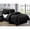 Black, variant on 7 Piece Down Alternative Bedding Comforter Sheet Set