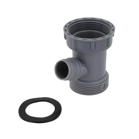 Female Pipe Connector Kitchen Sink Drain Adapter Under Sink Installation Compact Y-Shaped Design PP Material Construction
