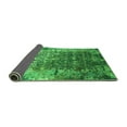 thumbnail image 2 of Ahgly Company Indoor Round Oriental Green Industrial Area Rugs, 7' Round, 2 of 4