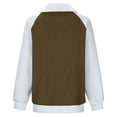 thumbnail image 6 of kamemir Womens Coats Women's Full Zip Texture Jacket(AG,M), 6 of 6